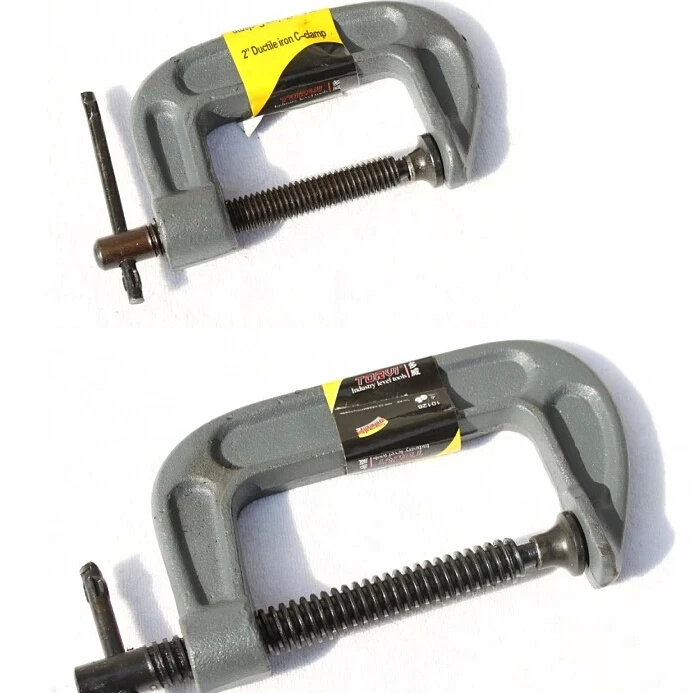 Details about   Cast Iron G Clamps 50 75 100 150MM 2" 3" 4" 6" Woodworking Welding 