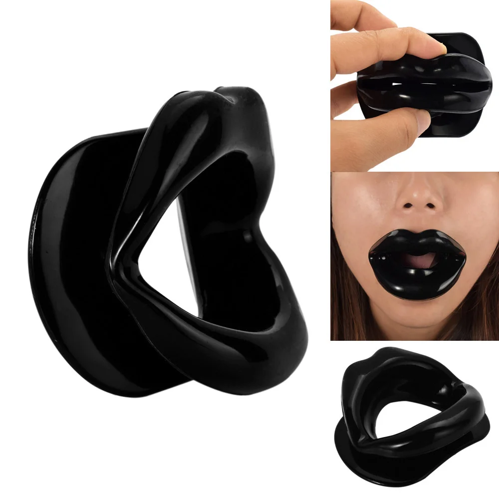 Silicone Oral Trainer Tightener Face-lift Slimmer Massage Rubber Face Slim Exerciser Muscle Lip Exerciser Anti-Wrinkle Face Care