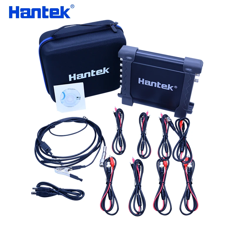 Hantek 1008B/1008C 8 каналов автомобильный осциллограф 80 типов автомобильной
