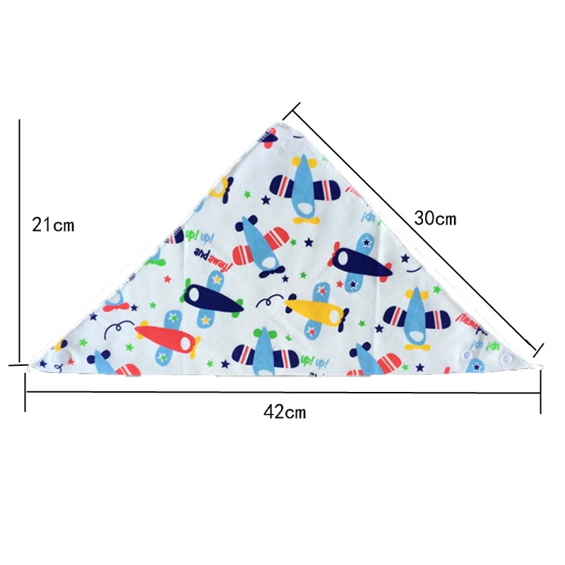 100 шт./лот, детские нагрудники для мальчиков и девочек, бандана, нагрудники для малышей, водонепроницаемые детские нагрудники банданы, Babero Con Mangas Largas