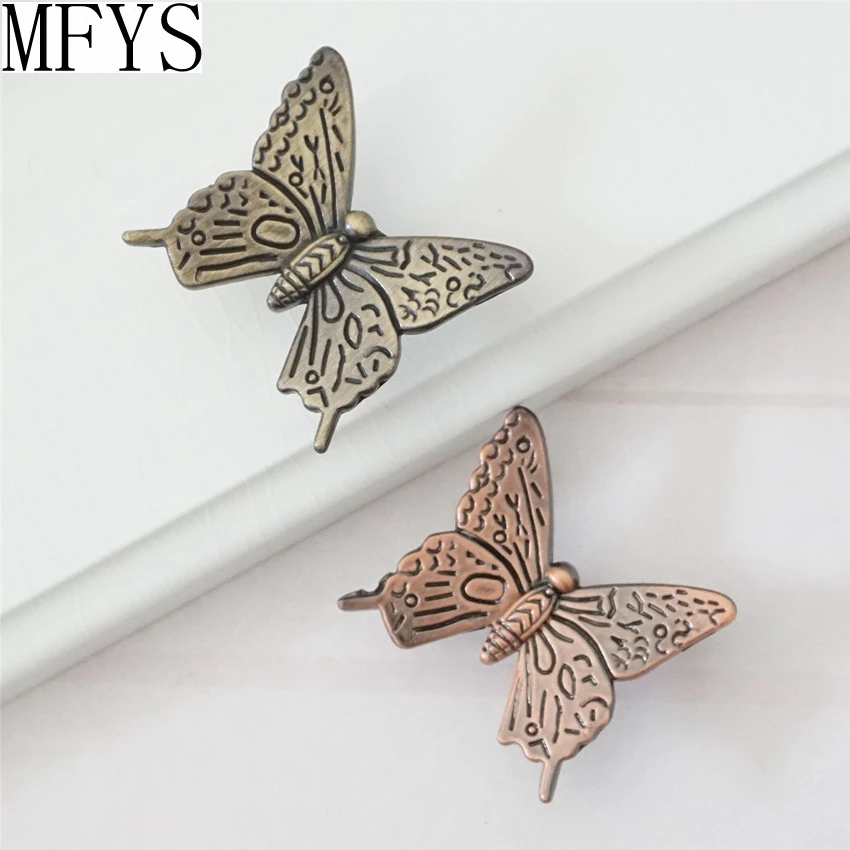 Butterfly Knobs Drawer Dresser Knobs Kitchen Cabinet Knobs Handles