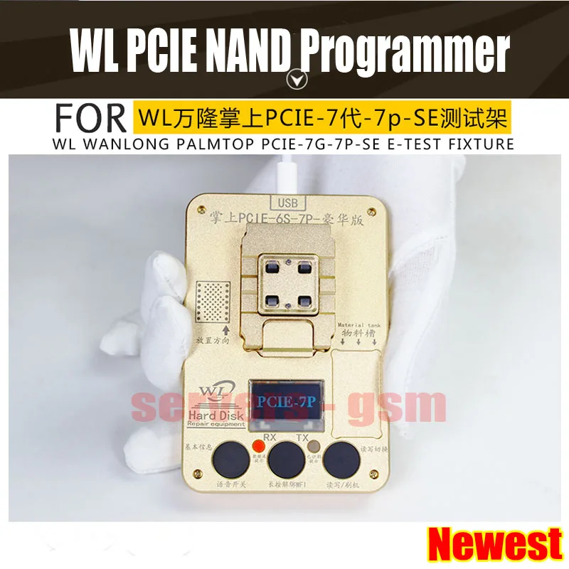 WL PCIE NAND Flash ic chip для iPhone SE 6s p 7 7P PRO инструмент ремонта и тестирования диска