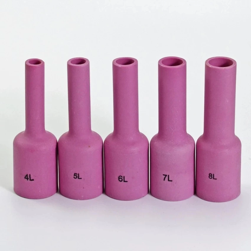 

TIG Comsumables KIT Alumina GAS Lens Nozzle Fit TIG Welding Torch PTA DB SR WP 17 18 26 Series 5PK