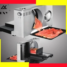 Бытовая электрическая пищевая овощерезка для фруктов, ломтиков ягненка, нарезки мяса, строгальная машина, регулируемая толщина