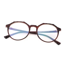 Оптические очки унисекс Геометрическая близорукость оправа прозрачные линзы очки