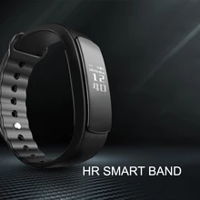 Новое поступление 0,96 дюймов OLED Сенсорный экран браслет IP67 Водонепроницаемый сердечный ритм смарт-диапазон мульти-спорт Управление шагомер