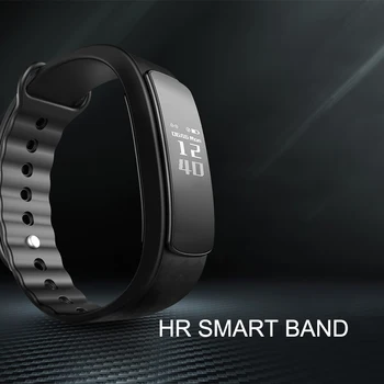 

2018 new arrival 0.96 inch OLED Touch Screen wristband IP67 Waterproof Heart Rate Smart Band Multi-sports Management Pedometer