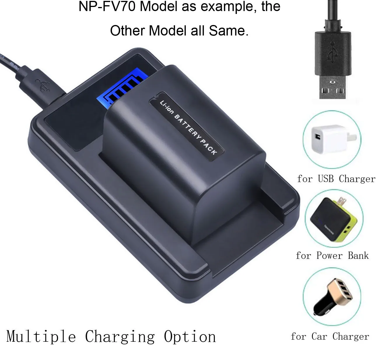 DCR-SR33 USB LCD Display Battery Charger for Sony DCR-SR32 DCR-SR33E Handycam Camcorder DCR-SR32E DCR-SR33 USB LCD Display Battery Charger for Sony DCR-SR32 DCR-SR33E Handycam Camcorder DCR-SR32E