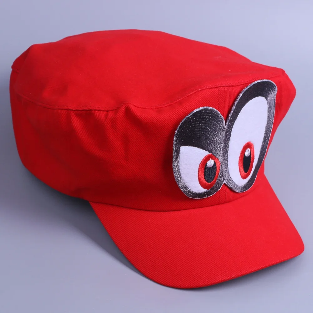 Hot New Super Mario Odyssey Caps Mario Hat Cap Head Cosplay Hat Leisure Retro Sunhat Cap (12)