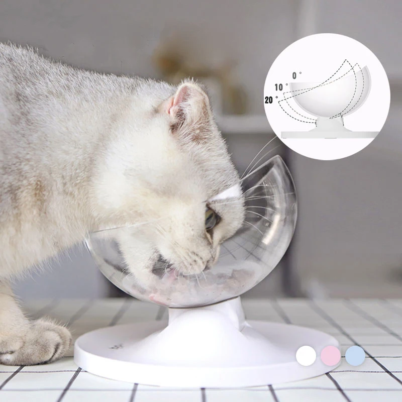 

Jormel Anti-Slip Cats Bowl For Dogs Pet Dish Rounded Separable Cat Food Water Dispenser Cats Bowls Multi-angle Feeders