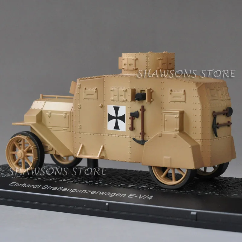 Военная Модель игрушек флакон 1:43 немецкий Ehrhardt Strabenpanzerwagen Реплика автомобильного