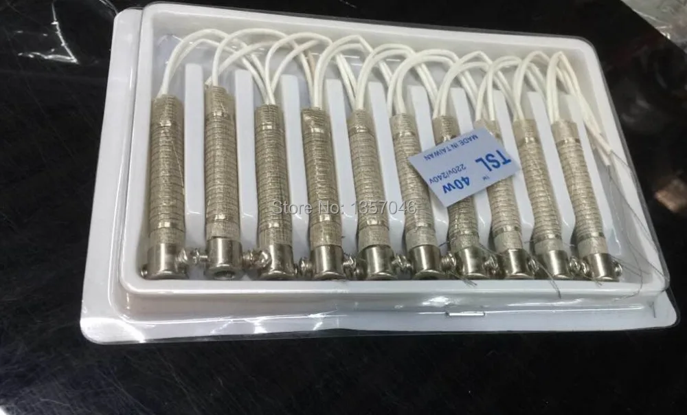 

10pcs / lot boutique boxed iron core 40W High linen electric heater core heating wire