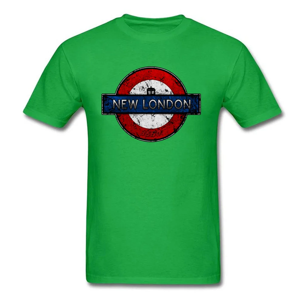 New London 3550 Fashion Leisure T Shirt Round Neck 100% Cotton Fabric Short Sleeve Tops T Shirt for Men Tops T Shirt Summer Fall New London 3550 green