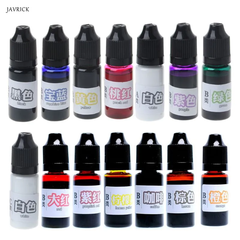 

10ML Epoxy Resin Pigment Liquid Colorant Dye Ink Diffusion Resin Jewelry Making