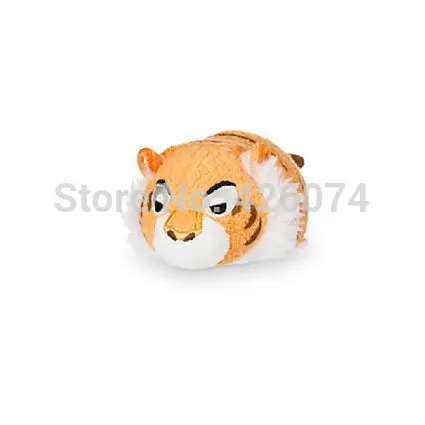 Новые джунгли Mowgli Baloo Kaa bugeera Shere Khan King Louie мини плюшевые Смартфон Очиститель детские мягкие игрушки для детей - Цвет: Фиолетовый