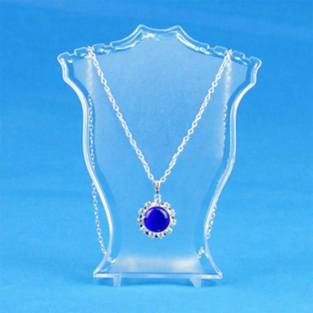 plastic necklace holder