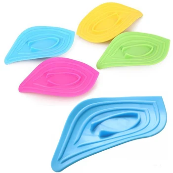 

1pc Non-slip Leaf Shaped Soap Box Holder Drain Clean Soap Dishes Kitchen Sponge Holder Multifunctional Bathroom Product