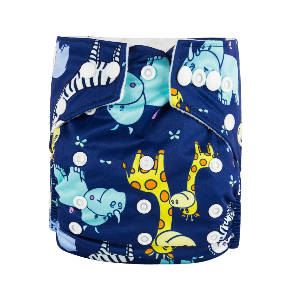 

[ Chinese New Year Promotion ] 8pcs Waterproof Baby Cloth Diaper Reusable Washable Baby Diapers New Prints Babyland Manufacturer