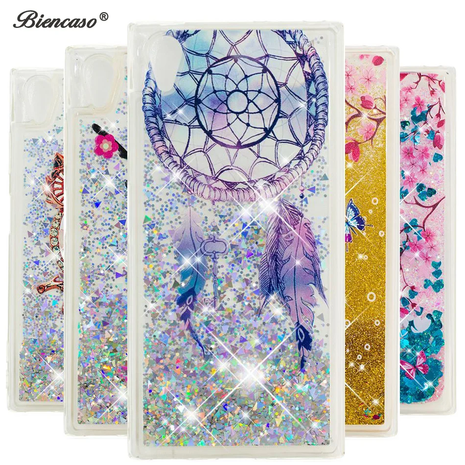 

Glitter Liquid Quicksand Case For Sony Xperia XA1 Plus XA2 Ultra XZ Premium XZ XZs XZ1 XZ2 Compact L1 L2 Silicone Back Cover B31