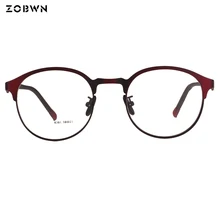 ZOBWN очки образцы смешанных цветов распродажа компьютерные очки оправы для мужчин и женщин квадратные очки Оправы унисекс Оптический круглый очки