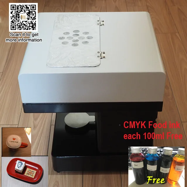 Best Price Coffee Drinks Inkjet Printer Food inkjet Printer Coffee Printer can print on milk,coffee,drinks and milkshake,cakes,chocolate,