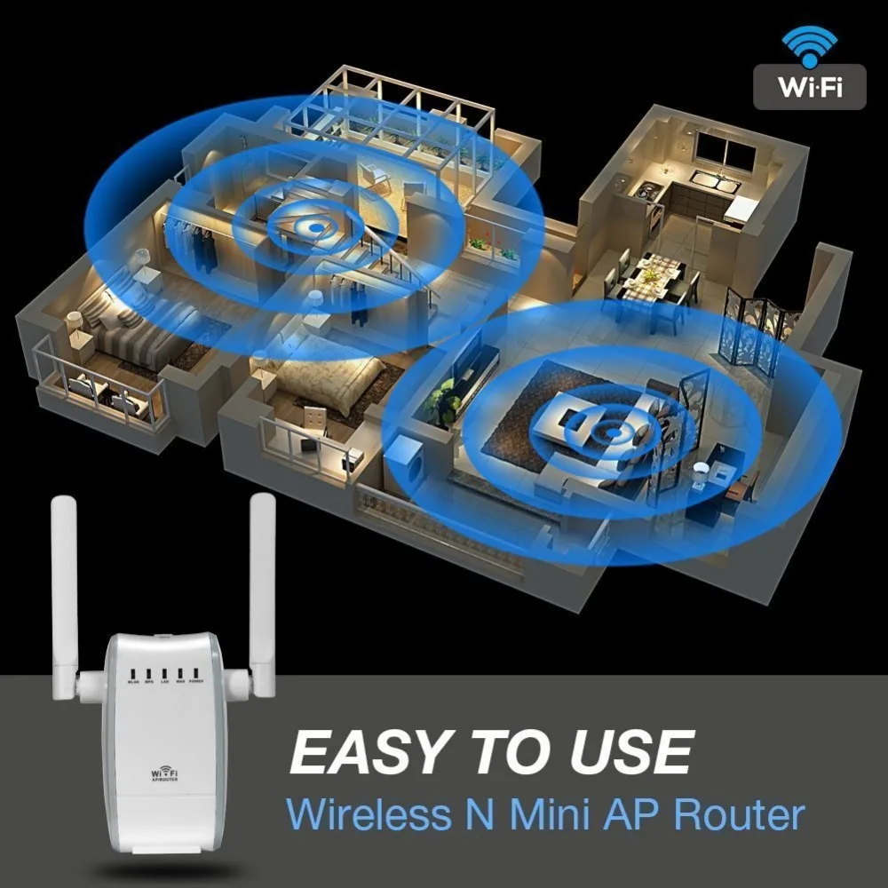 300 Мбит/с сети маршрутизатор Expander Беспроводной Wi-Fi Range Extender усилитель сигнала(ЕС/Великобритания/США