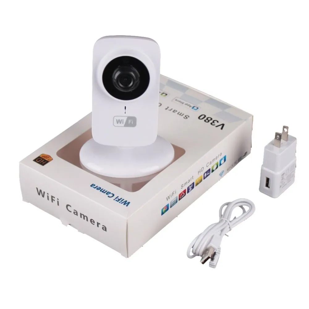 

V380-S1 Mini IP WIFI Camera Home Safety Two-way Audio Support TF Card CCTV Security Camera Surveillance Monitor