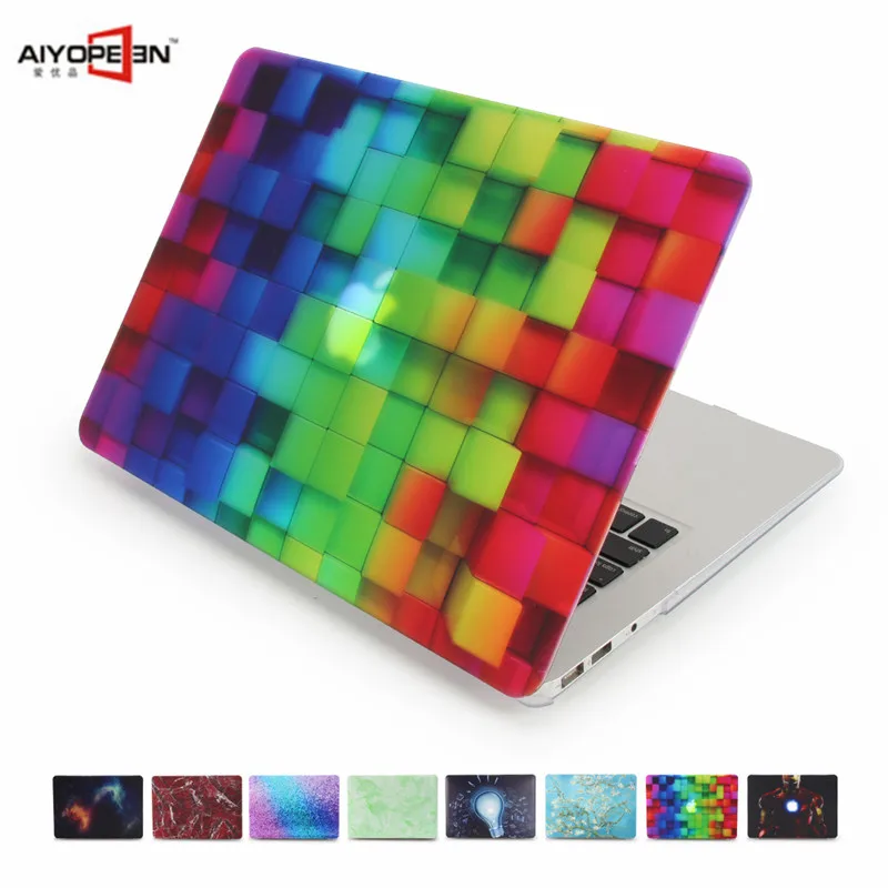 

for macbook air case 13inch print pattern pro with retina display hard pc full protect all models 2016 new fashion