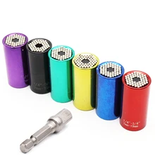 URANN 1 комплект 7-19 мм крутящая головка гаечного ключа сокет рукав набор сверла мощность храповая втулка гаечный ключ магические мультифунциональные ручные инструменты