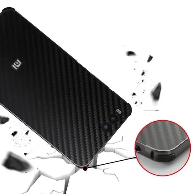 Роскошные Гибридный чехол для xiaomi mi 6 жесткого углеродного волокна Coque металлический бампер+ PC защитный чехол для xiaomi mi6 телефон оболочки