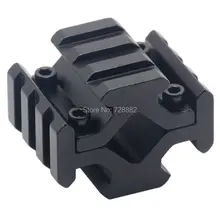 20 мм Уивер Пикатинни Гора 4 направляющая трубка крепление для тяжелых условий эксплуатации для фонарь для винтовки Принадлежности для охоты