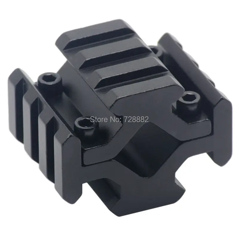 

20mm Picatinny Weaver Mount 4 Rail Tube Barrel Scope Mount Heavy Duty For Rifles Flashlight Hunting Accessories