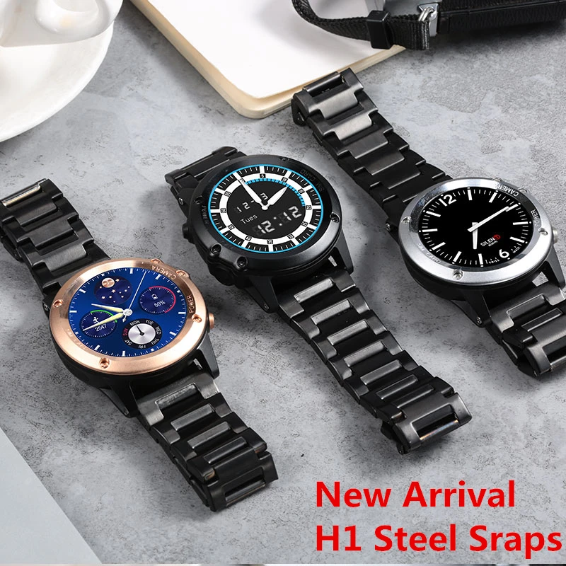 

Steel H1 Outdoor Sports Smart watch PK KW88 MTK6572 RAM 512MB 4GB ROM GPS SIM 3G WIFI IP68 Waterproof Altitude WIFI Heart Rate