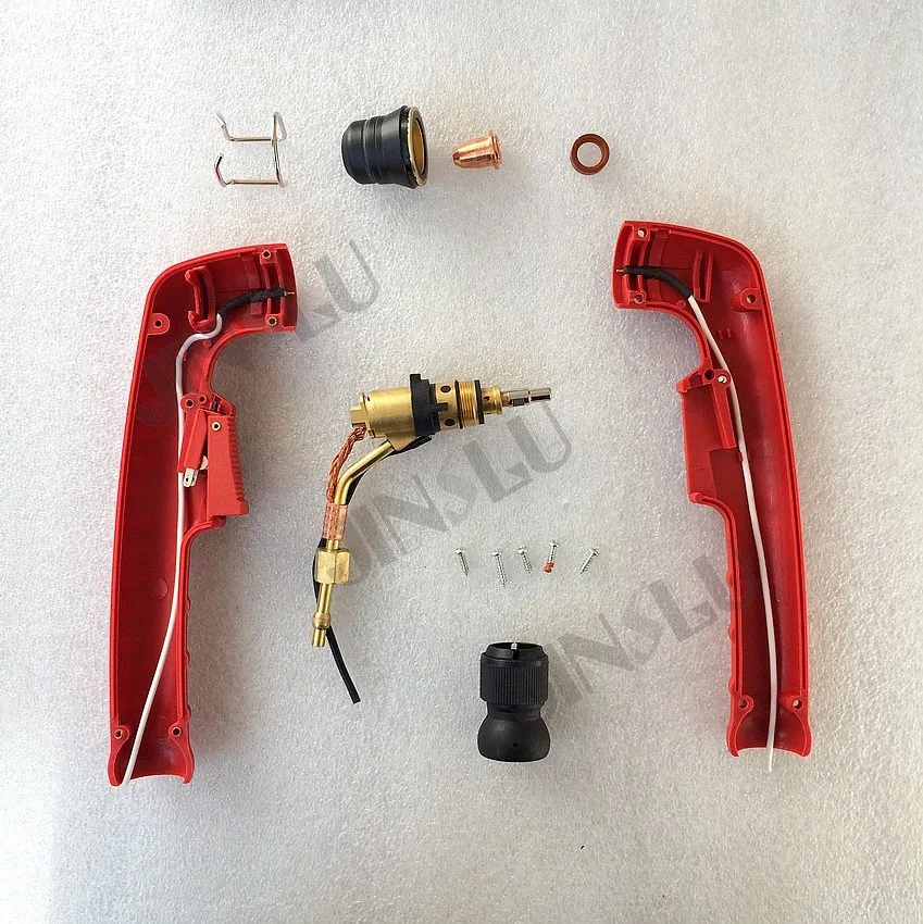US $67.69 Trafimet S45 Portable Plasma Cutting Torch S45 4M With Euro Plasma Central Plug 4Pin