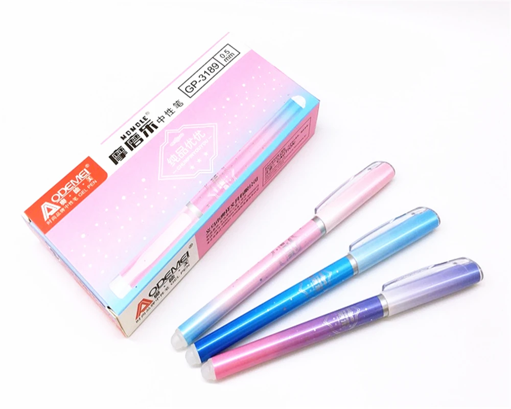 

1Pcs/Sell Sky Is Tasted Erasable Ballpoint Pen Refills Is Red Blue Ink Blue And Black A Magical Writing Neutral Pen Stationery
