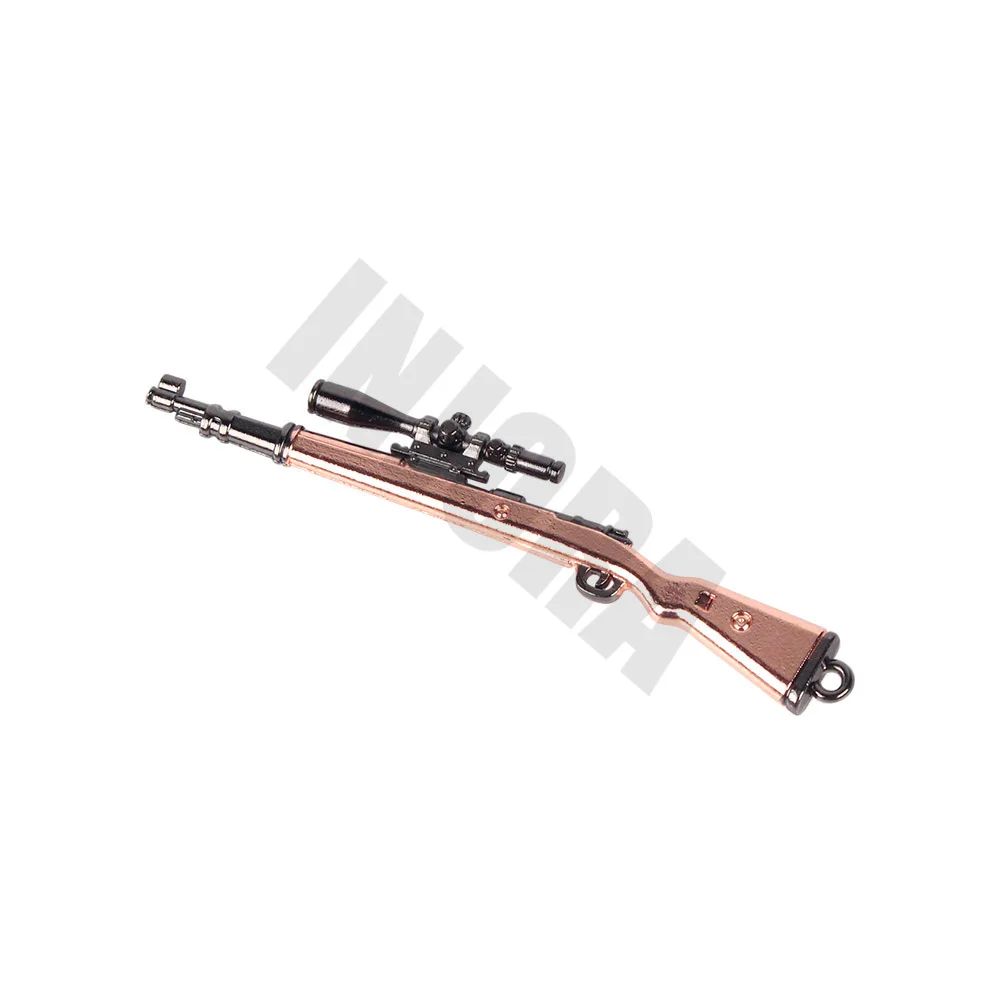 

RC Car Metal Mini Gun Accessories for 1:10 RC Rock Crawler Traxxas TRX-4 Axial SCX10 90046 D90