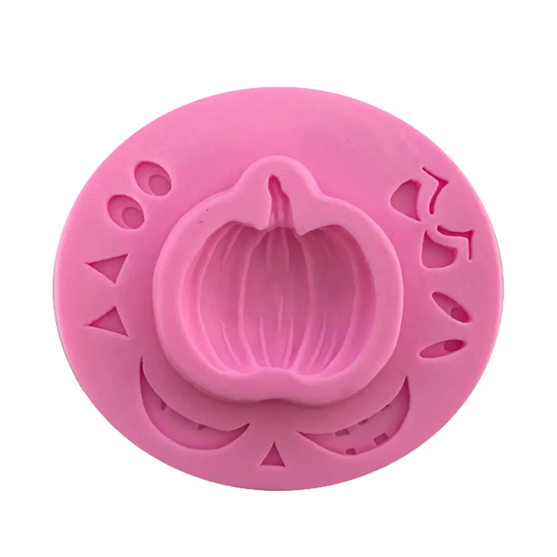 

Newest 1Pcs Halloween Pumpkin Shape 3D Fondant Chocolate Silicone Cake Moulds For Cakes Baking Accessories Tools