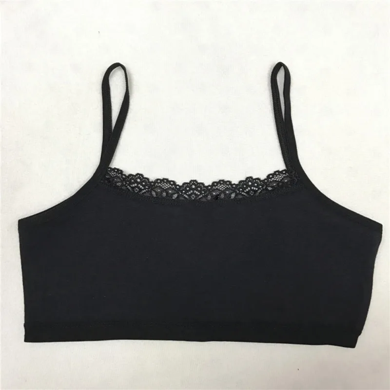 Girl Underwear Cotton Lace Bras Girls Soft Camisoles Sports Bra Top Breathable For Teens Training Bra 8-18Y Girl Underwear Cotton Lace Bras Girls Soft Camisoles Sports Bra Top Breathable For Teens Training Bra 8-18Y