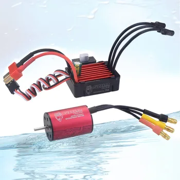 

SURPASS HOBBY Waterproof Brushless Sensorless Motor 2030 4500KV 25A ESC 2S Set For 1/18 RC Car Truck Dropshipping 6.25