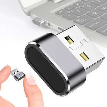 

USB Fingerprint Reader Professional Lightweight Portable File Security Aluminum Safe Accurate For Laptop PC Key Mini Plug