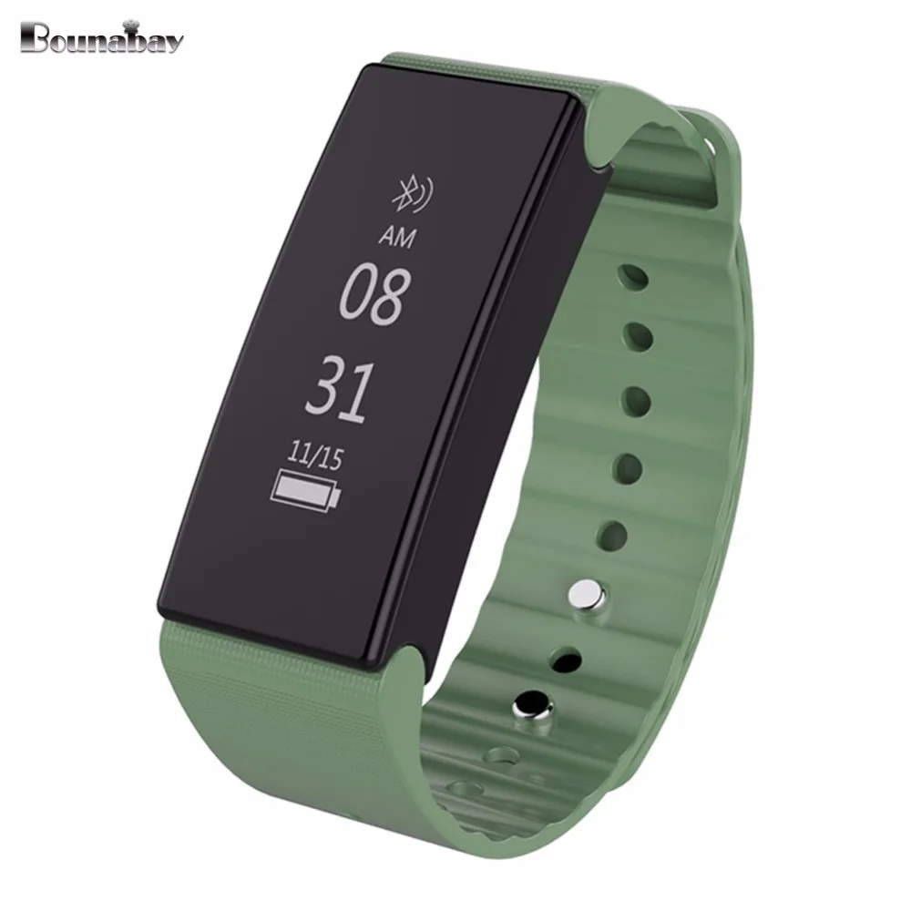 

BOUNABAY Smart sports Bracelet women watch for ladies clocks lady Bluetooth waterproof Fitness Android ios woman gps 32m watches