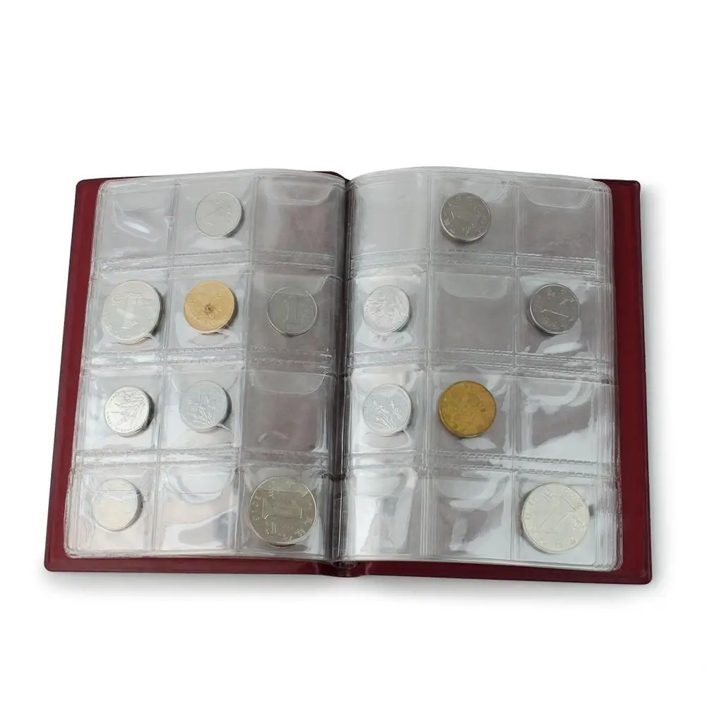 New Applied Money Penny Pockets 120 Coin Holders Collection Storage ...