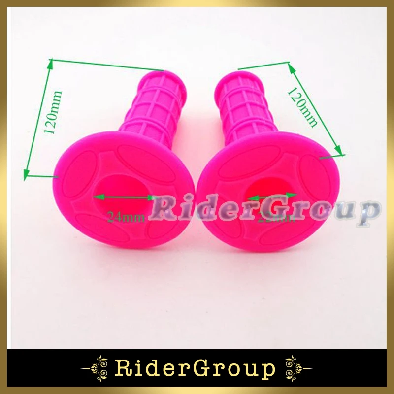 7/8 '✢ мм розовые резиновые ручные ручки для 50cc 70cc 90cc 110cc 125cc 150cc 250cc китайский