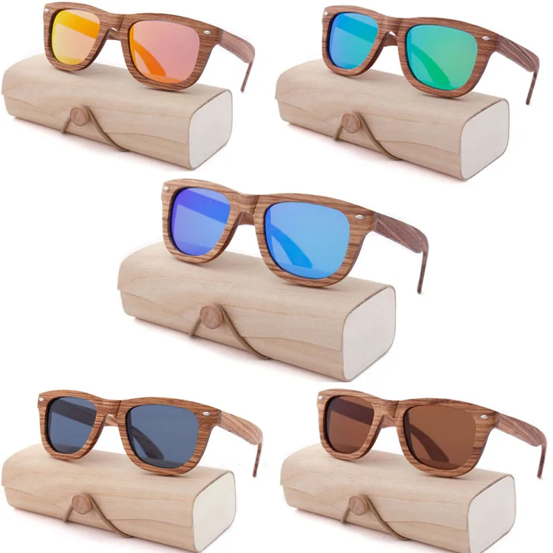 Oeientree, поляризационные мужские брендовые зеркальные очки, женские, ручной работы, оригинальные деревянные солнцезащитные очки для друзей, подарки,, Прямая поставка