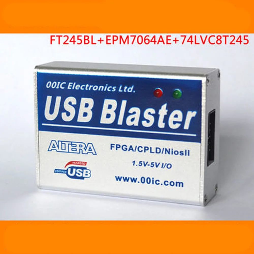 Altera Mini Usb Blaster avec Câble pour CPLD FPGA NIOS JTAG Altera Programmeur