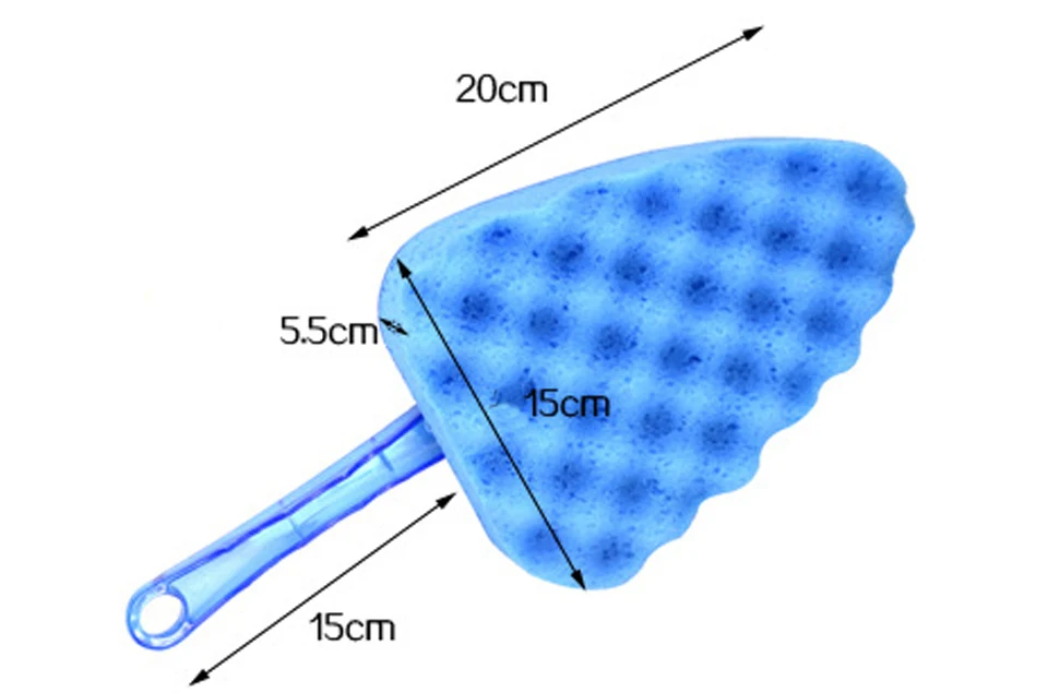 VOLTOP чистящие средства, моющие щетки, автомобильные аксессуары, треугольная волнистая губка, щетка для дома и офиса, авто, мягкая водопоглощающая