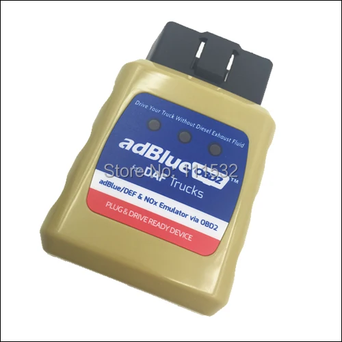 AdblueOBD2 для DAF грузовики Adblue OBD2 для DAF Adblue/DEF эмулятор Nox через OBD2 Adblue OBD2 сканер инструмент 2 шт./лот