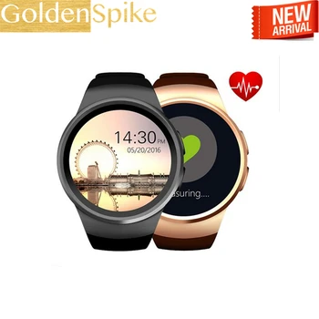 

2019 Life Waterproof KW8 Smart Watch Round Screen IPS HD BT 4.0 Pedometer Sleep Analysis Sedentary Alarm Heart Rate Smart Watch