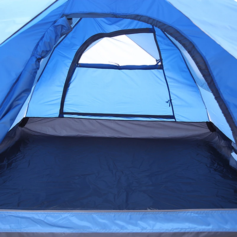 KingCamp Всплывающие палатки кемпинга 3-человек 2-сезона Водонепроницаемый Quick-Up Системы палатки вне помещения, долгий срок эксплуатации, вместительная с двухдверная тумба-тенты