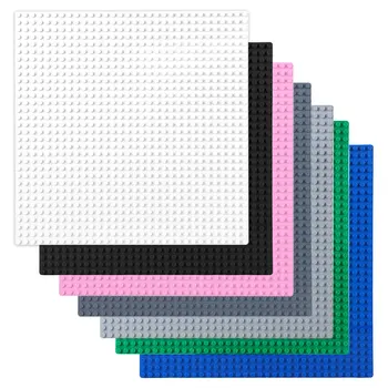 

25*25CM 32*32 Studs DIY Building Blocks Base Plate Compatible Small Classic Bricks Single Side Baseplate Gift Toys For Children